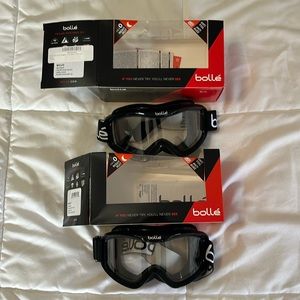 Bolle anti fog ski goggles